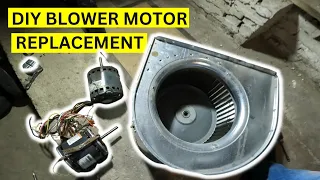 How To Replace A Blower Motor On A Trane XL80 Furnace