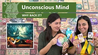 Unconscious Mind ~ YES. A heavy, layered, thematic euro 😍 | Kickstarter Board Game Preview