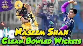 Naseem Shah Clean Bowled Wickets | Best Bowling Spell In PSL 5 | HBL PSL 2020|MB2