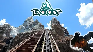 Expedition Everest 4K Front Seat POV - Animal Kingdom - Walt Disney World