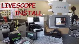 My GARMIN LIVESCOPE Install with POWERBOX