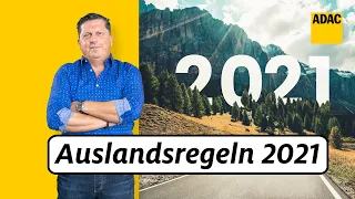 Bußgeld, Tempolimit, Einreise: Das ändert sich 2021 im Ausland für Euch! | ADAC | Recht? Logisch!