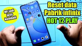 Cara mereset ulang hp infinix hot 12 play || Reset data pabrik infinix hot 12 berhasil 100%