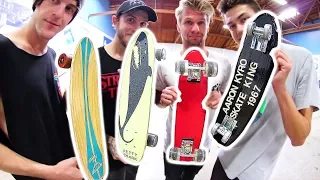 4 AWESOME MINI SKATEBOARDS GAME OF SKATE! | YOU MAKE IT WE SKATE IT EP 159