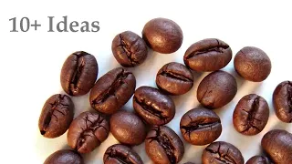 10+ Simple coffee bean Craft Ideas That Can Be Made Quickly !!!