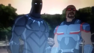 AVENGERS: IRON FIST KICKS BLACK PANTHER BUTT & FALCON TAKES OFF