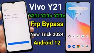 Vivo Y21 Frp Bypass Android 12 | Vivo Y21e Y21s Y21t Google Account Unlock Android 12