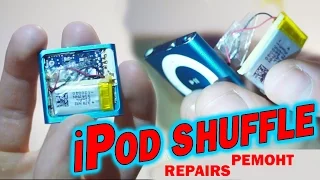 УТОПИЛ iPod SHUFFLE 4 РАЗБОРКА. РЕМОНТ