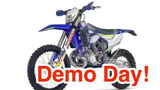 Sherco Demo day - raw thoughts and quick review - 125se, 250se, 300sef, 450sef