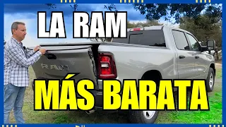 2025 Ram 1500 Tradesman: Es la más barata y más potente que Ford F150