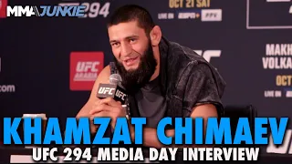 Khamzat Chimaev Says He's Real 'Money Fight,' Still Plans to be 3-Division Champion | UFC 294