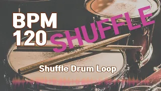 Shuffle Drum Loop Practice Tool 120bpm