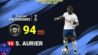 TOTTENHAM CLUB SELECTION | PLAYER RATINGS APR 20/20 • PES 2020 MOBILE