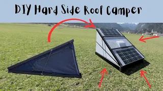 DIY hard-side rooftop camper build (INTRO)