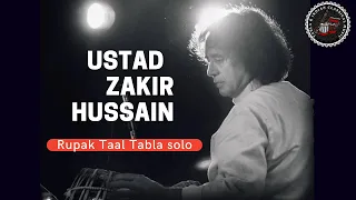 Ustad Zakir Hussain Tabla solo Rupak Taal.