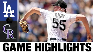 Dodgers vs. Rockies Game Highlights (7/18/21) | MLB Highlights