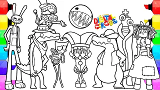 The Amazing Digital Circus 2 New Coloring Pages - Gummigoo is missing / How to Color New Characters