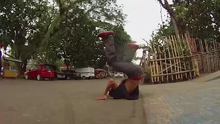 Talisay skateboarding with Motic Panugalinog and friends