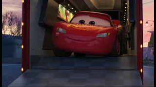 Lightning McQueen travels to Rust-eze Racing Center: Cars 3