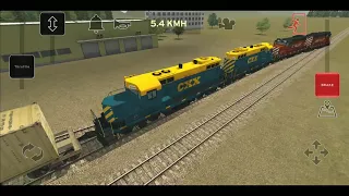 Train and rail yard simulator  #2 - Scenario 3 (All Locomotives & Rail cars/Wagons)