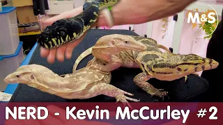 Boelens Python & Varanus Salvator bei Kevin McCurley | NERD