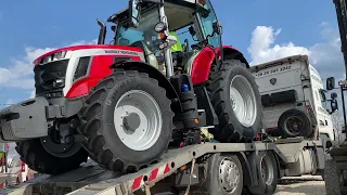 Massey Fergusson 6S.135 Dyna6 traktor szállítás