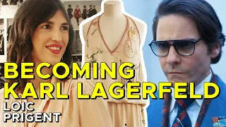 BECOMING KARL LAGERFELD: THE SECRET BEHIND THE SHOW'S COSTUMES! WITH JEANNE DAMAS!