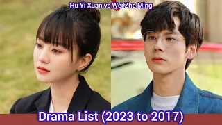 Hu Yi Xuan Vs Wei Zhe Ming | Drama List (2023 to 2017)