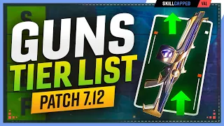 NEW Guns Tier List Patch 7.12! - Judge STILL BROKEN After Nerfs! - Valorant Meta