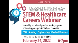 STEM & Healthcare Careers Webinar