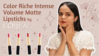 Newest Launch Color Riche Intense Volume Matte Lipsticks | Cannes 2023 | Palak Sindhwani
