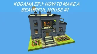 Kogama - How To Make a Beautiful House (HowToBasic Parody)