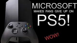 Microsoft Makes PS5 Fans Give Up On Sony! Crazy Xbox Series X News Makes It Even Better!