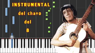 El chavo del 8 piano y bajo instrumental