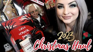 What I Got For Christmas Haul 2023 - Spooky Edition! - LunaLily