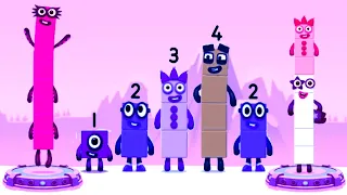 Numberblocks Learning Academy #73 - Numberblocks 7 2 9 - Numberblocks Magic Run - Numberblocks Game