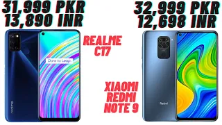 Realme C17 VS Xiaomi Redmi Note 9 (Comparison)