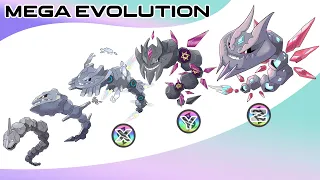 Drawing Every Mega Evolution Pokémon TCG : No. 204 - 217 | WORLD RECORDS | Max S