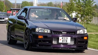 Modified Cars Leaving a Car Show (Modified Live 2024 @ Cadwell Park)!!!