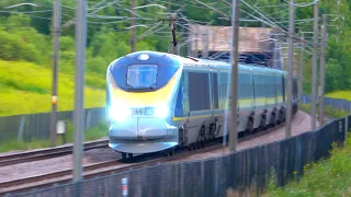 Summer Evening Spotting High Speed Trains at Boxley Tunnel, HS1 - 04/07/22