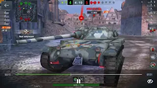 World of Tanks Blitz AMX ELC bis берём мастера.Сенсор