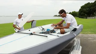 VX One sailboat: How to set up for the first time - Part 1