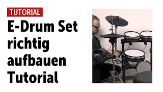 E-Drum Set Richtig Aufbauen - Video Tutorial (Deutsch / German)