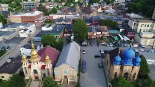 Carnegie PA Aerial Video: Pittsburgh's fun town!