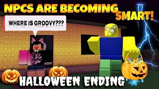 ROBLOX NPCs are becoming smart!  - HALLOWEEN ENDING [NEW]