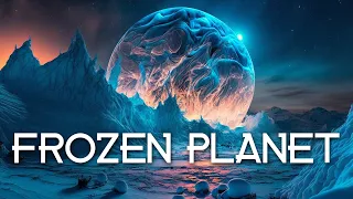 FROZEN PLANET | 1 HOUR OF AMBIENT MUSIC AND ICE PLANET AMBIENCE | CHILL, DEEP FOCUS, MEDITATION