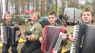 Спецрепортаж. Конкурс инсценированной патриотической песни "Красная гвоздика"