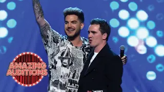 Adam Lambert From QUEEN Joins In Contestant's Audition | Amazing Auditions