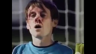 funny Goalkeeper gets hit in the face 5x penalty