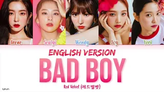 Red velvet bad boy (english full version)